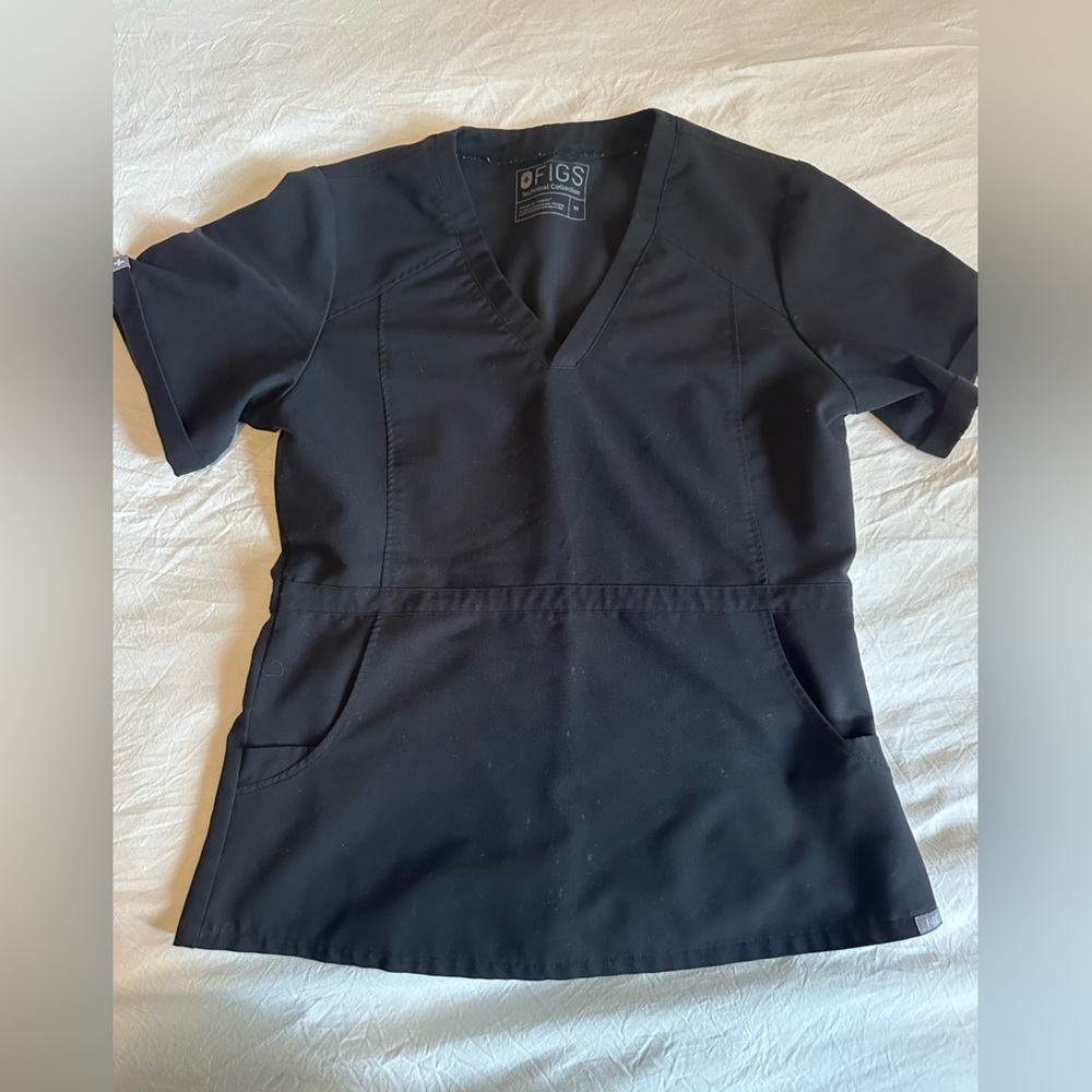 Figs Flores Top M
